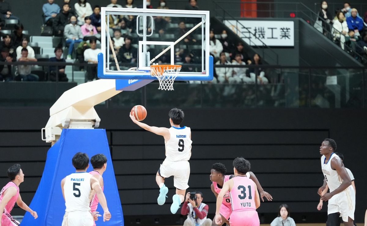 チーム最多の25得点を挙げた島田康大朗くん | 一高日々是好日 | 中部